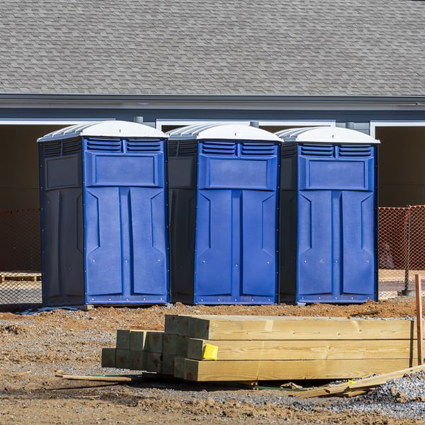 do you offer hand sanitizer dispensers inside the portable toilets in Shattuck Oklahoma